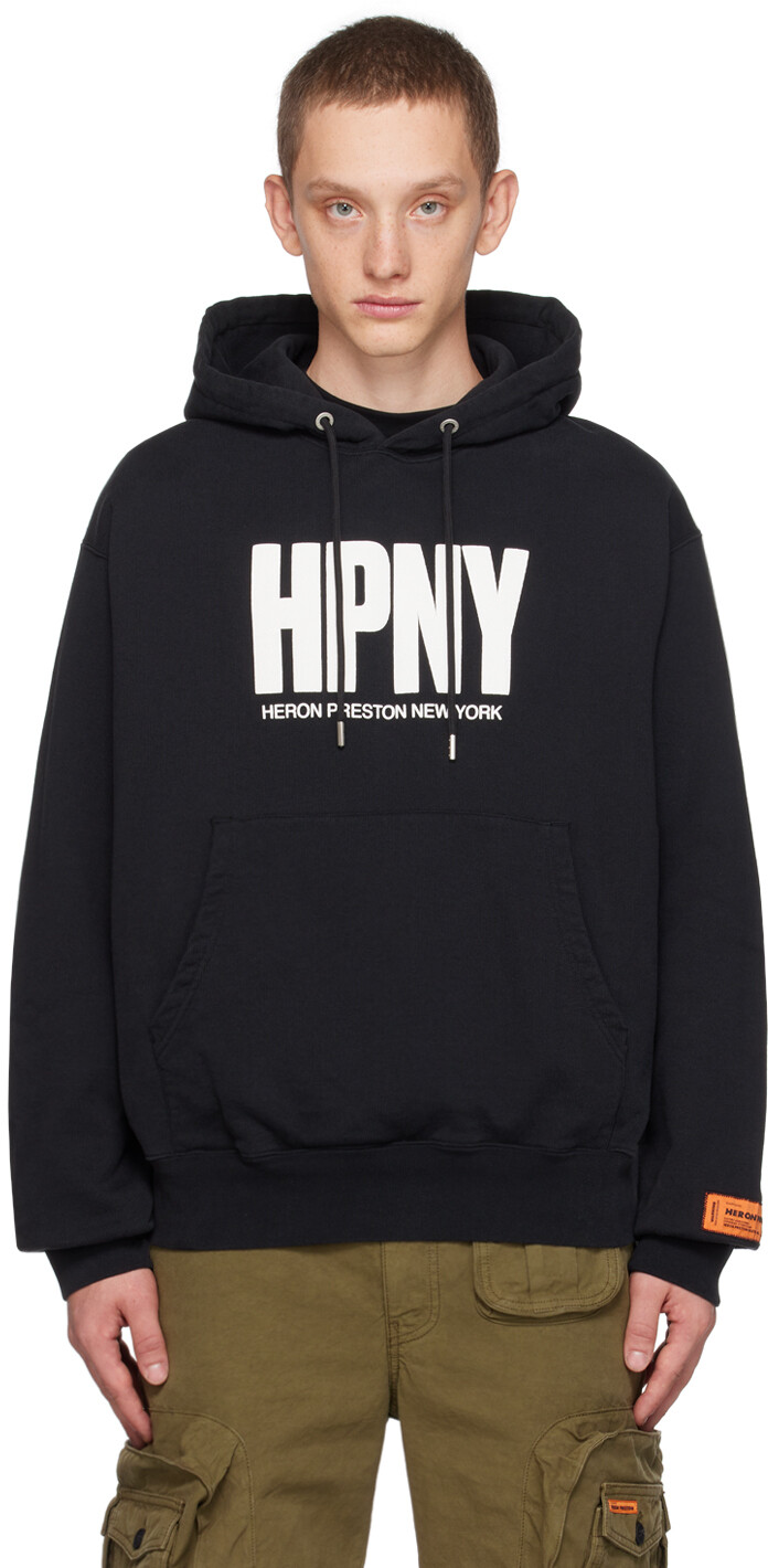 

Черный худи HPNY Heron Preston