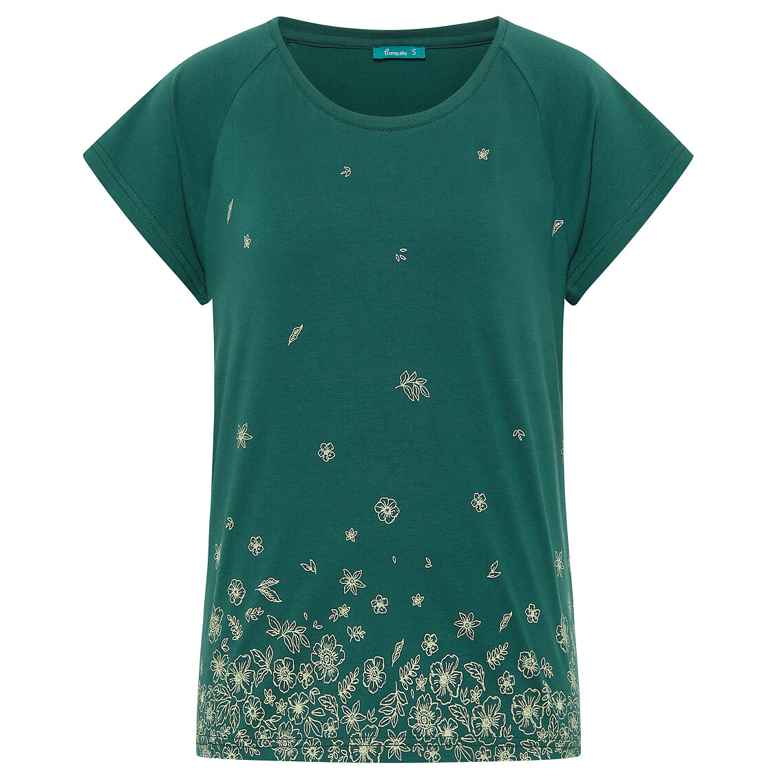 

Футболка Tranquillo Women's Jersey Shirt, цвет Deep Forest