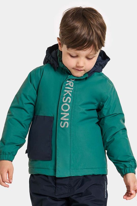 Детская зимняя куртка Didriksons RIO KIDS JKT, зеленый