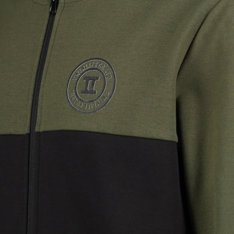 

Толстовка Twinlife Full Zip Sporty Interlock, черный
