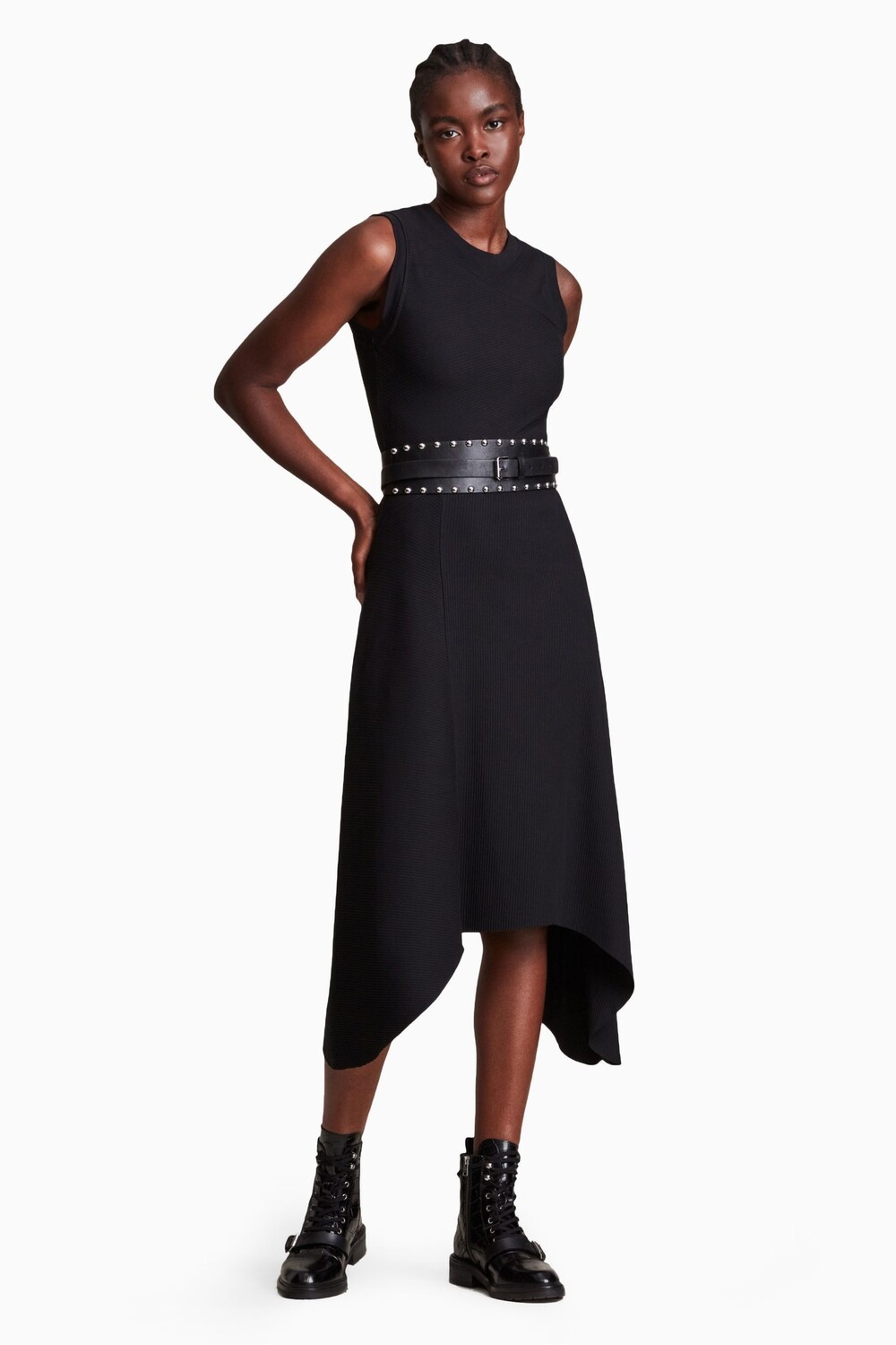 

Allsaints Gia черное платье All Saints, черный