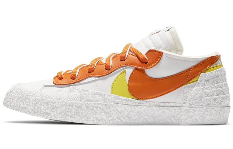 

Кроссовки унисекс Sacai x Nike Blazer Low White Magma Orange