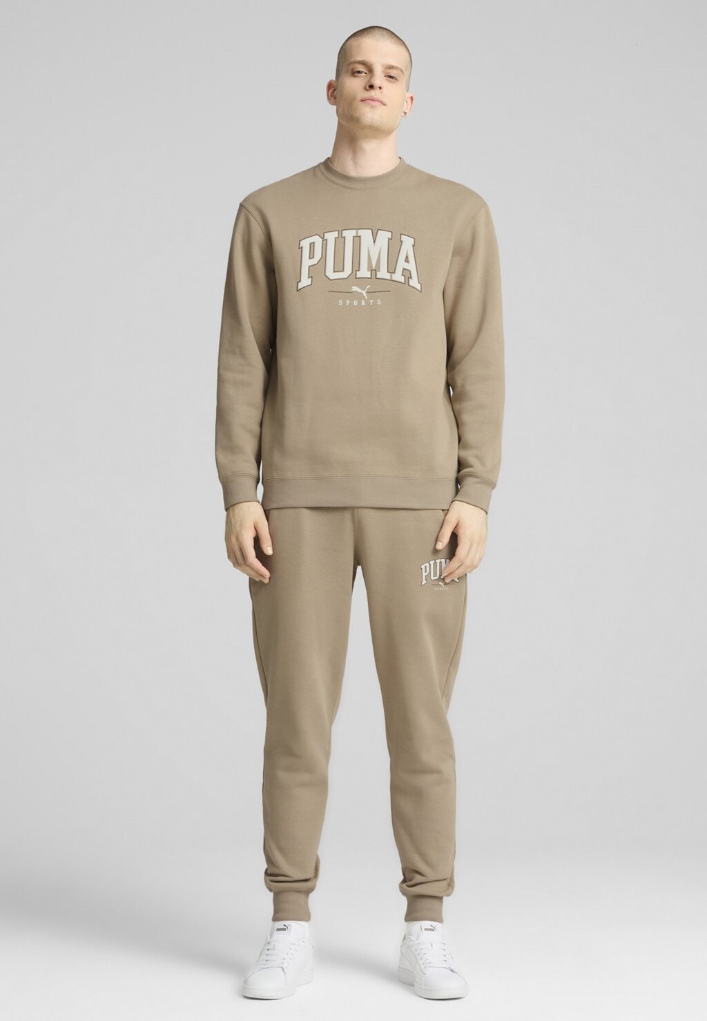

Толстовка с капюшоном SQUAD CREWNECK Puma, бежевый