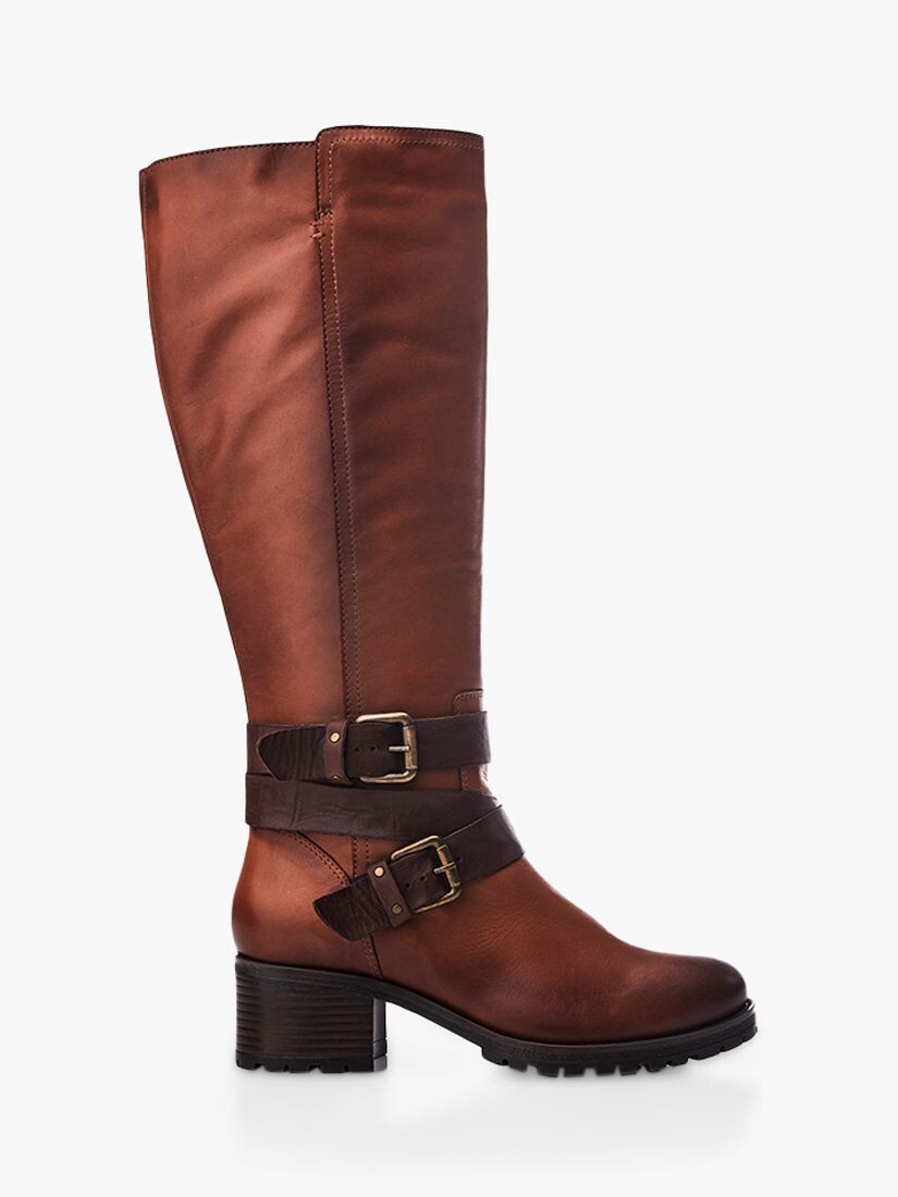 

Кожаные сапоги до колена Hadleigh Moda in Pelle, тан
