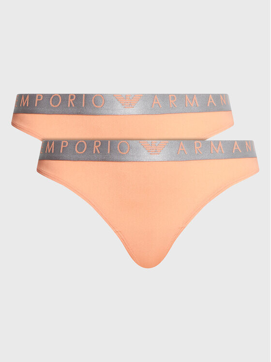

Набор из 2 стрингов Emporio Armani Underwear, оранжевый