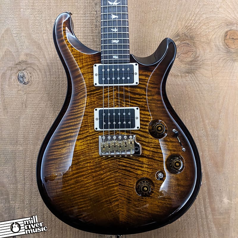 Электрогитара Paul Reed Smith PRS Core Custom 24 Piezo 10 Top Electric Guitar Black Gold Burst w/HSC