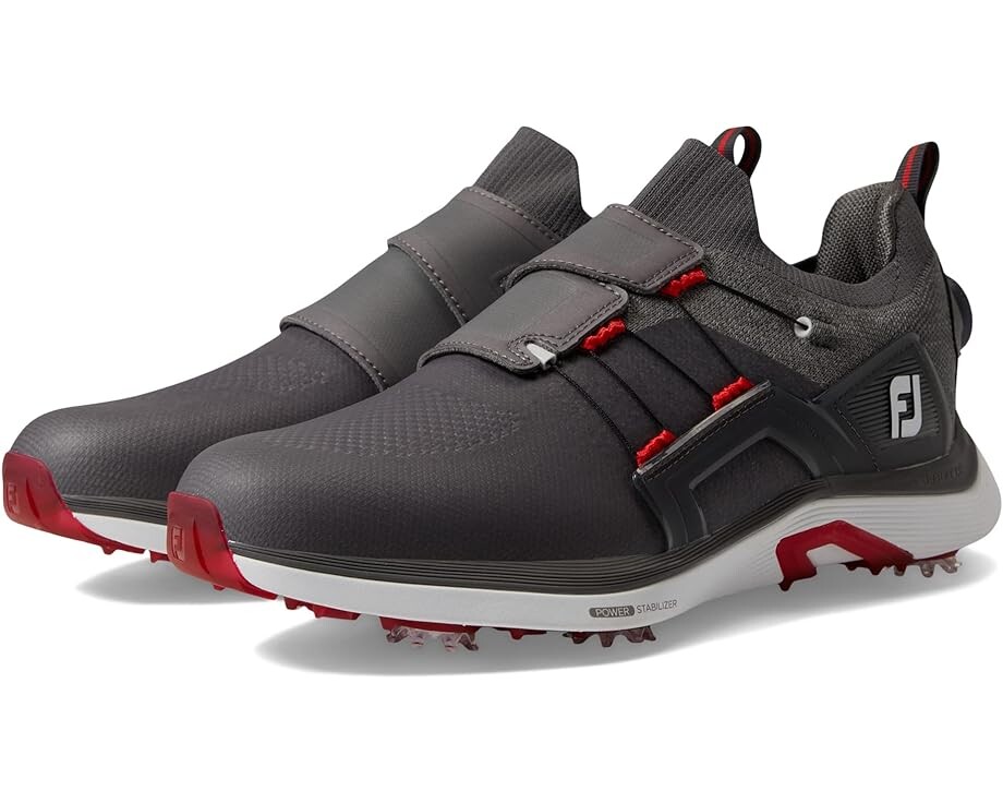 

Кроссовки FootJoy Hyperflex BOA Golf Shoes, цвет Charcoal/Grey/Red