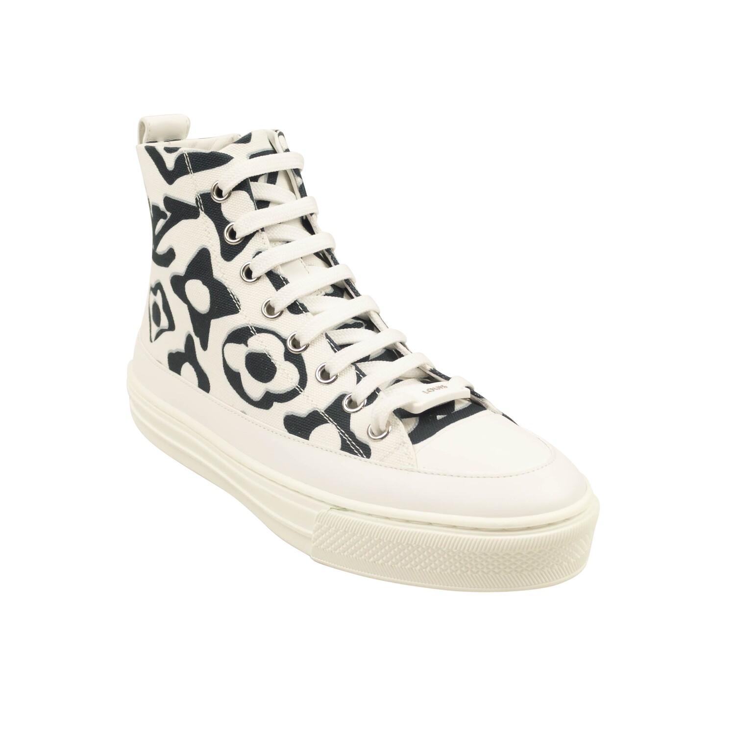 

Белые высокие кеды Urs Fischer Stellar Louis Vuitton, цвет Pattern
