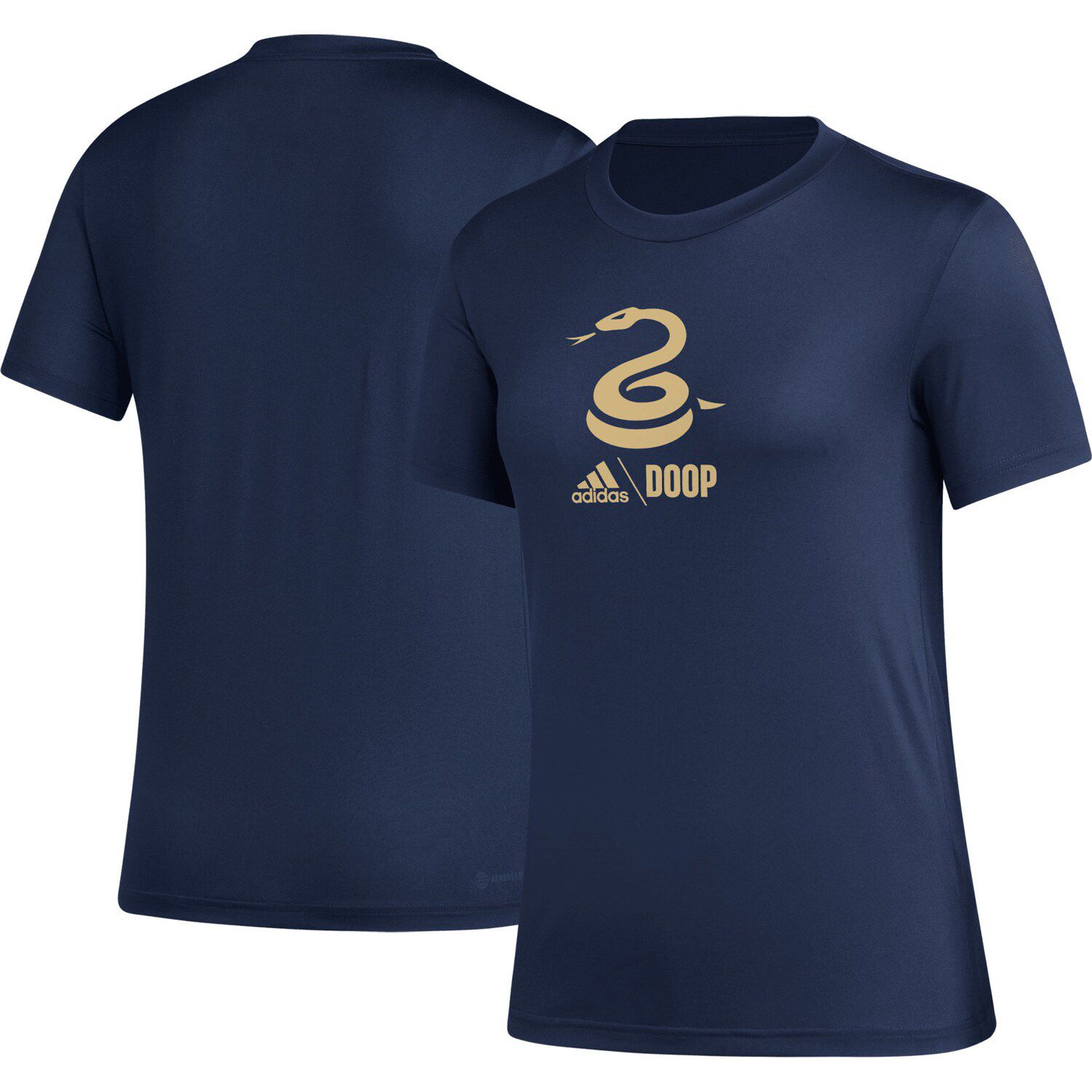 

Женская футболка adidas Navy Philadelphia Union AEROREADY Club Icon adidas