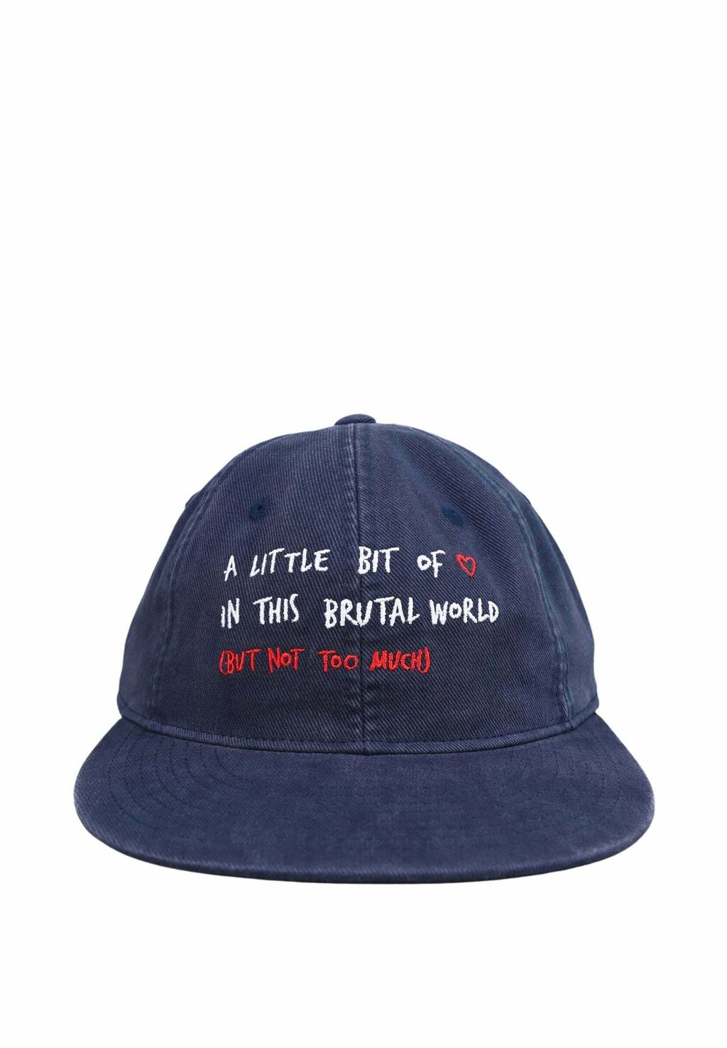 

Бейсболка BRUTAL EMBROIDERY VINTAGE Mira Paris, синий деним