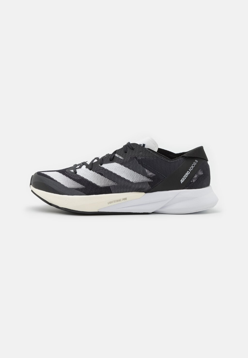 

Кроссовки Adidas ADIZERO ADIOS 8 M, цвет Carbon/Footwear White/Core Black, Белый;серый, Кроссовки Adidas ADIZERO ADIOS 8 M, цвет Carbon/Footwear White/Core Black
