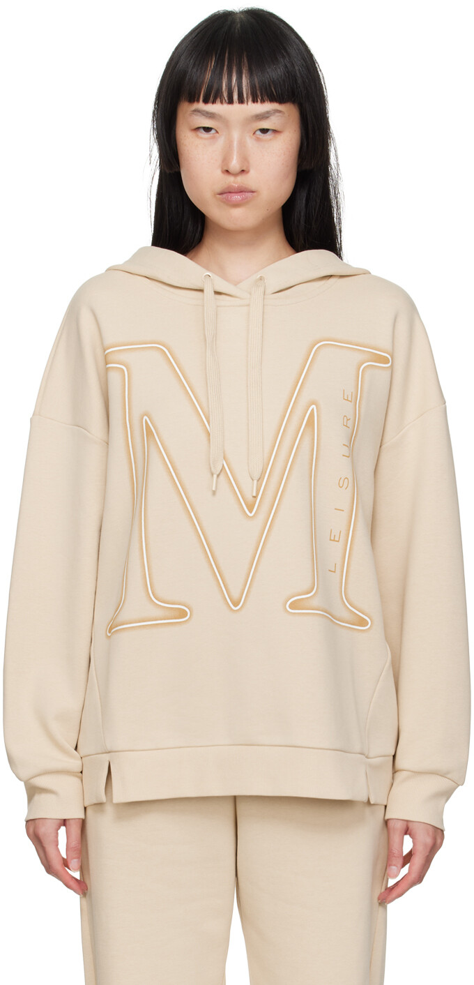 

Beige Salice Hoodie Max Mara Leisure