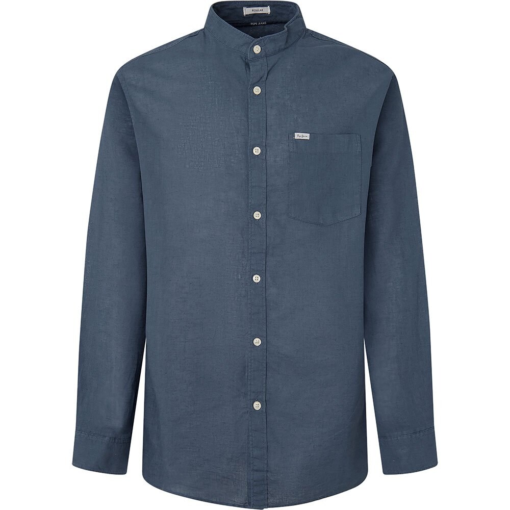 

Рубашка с длинным рукавом Pepe Jeans Levenshulme, синий