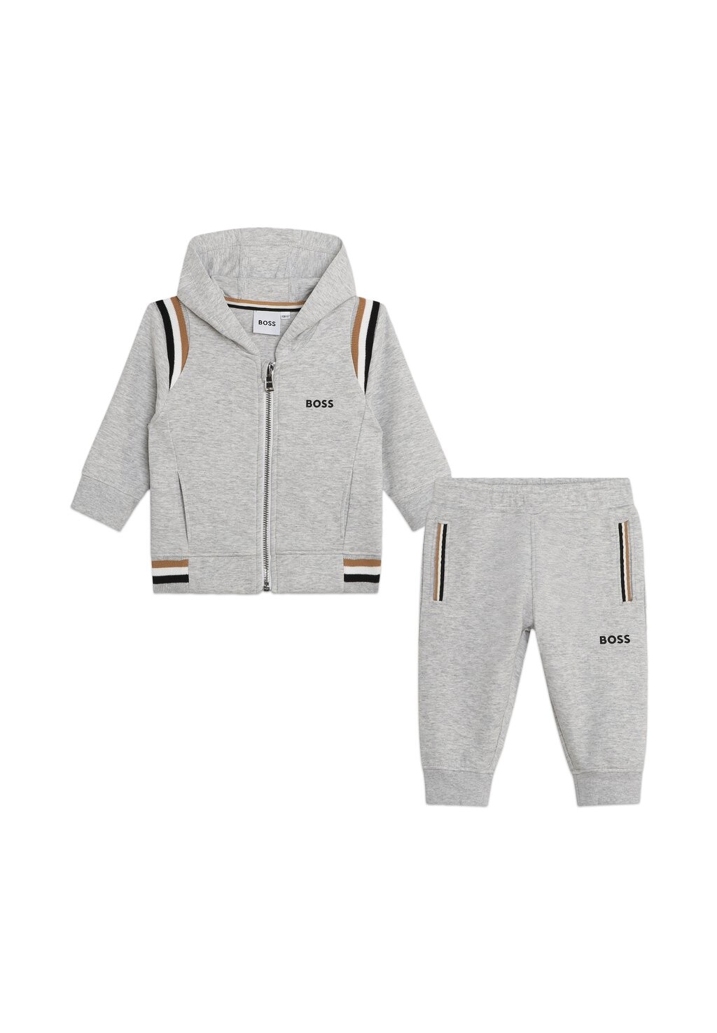 

Толстовка BOSS Kidswear, цвет chine grey