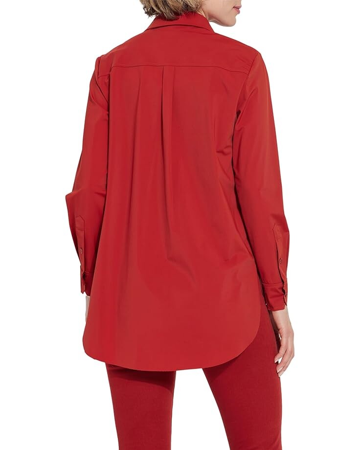

Рубашка Lysse Schiffer Button-Down Shirt, цвет Matte Red