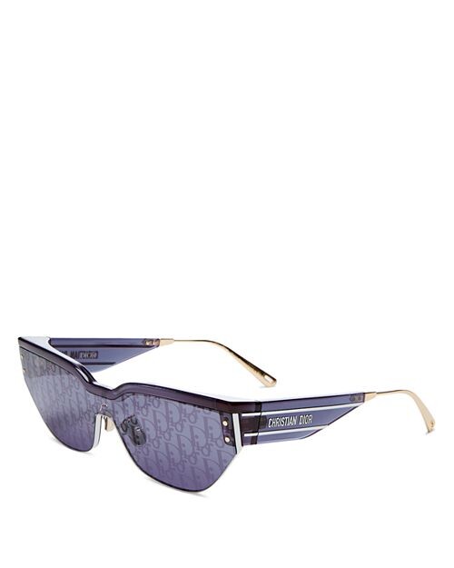 

Солнцезащитные очки-маска Diorclub M3U, 144 мм DIOR, цвет Blue