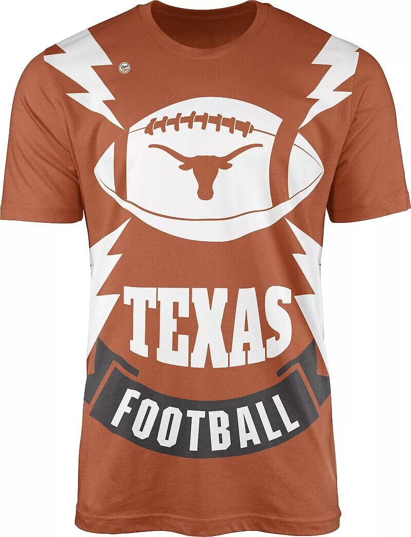 

Мужская оранжевая футболка Dyme Lyfe Texas Longhorns Football Bolt