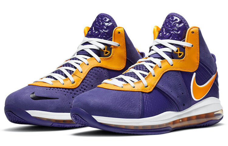 

Nike LeBron 8 Лейкерс Фиолетовый/Золотой