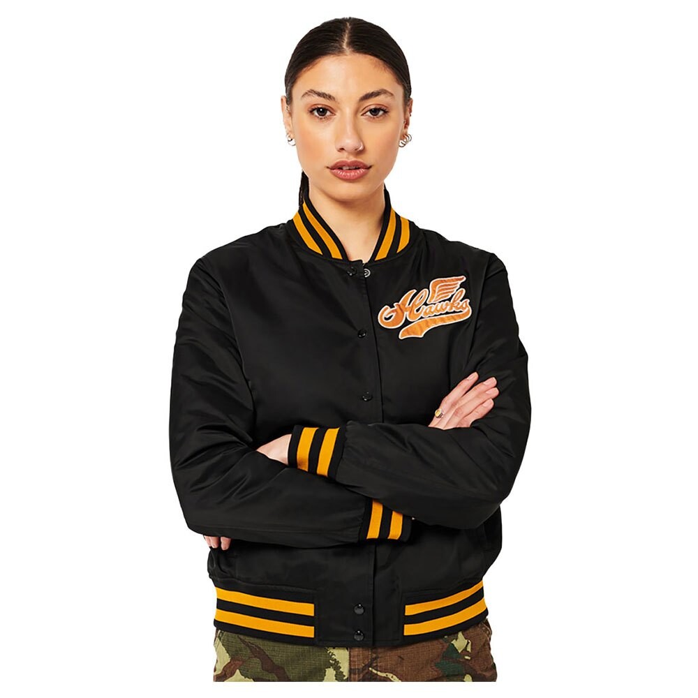 

Куртка Superdry Vintage Varsity Bomber, черный