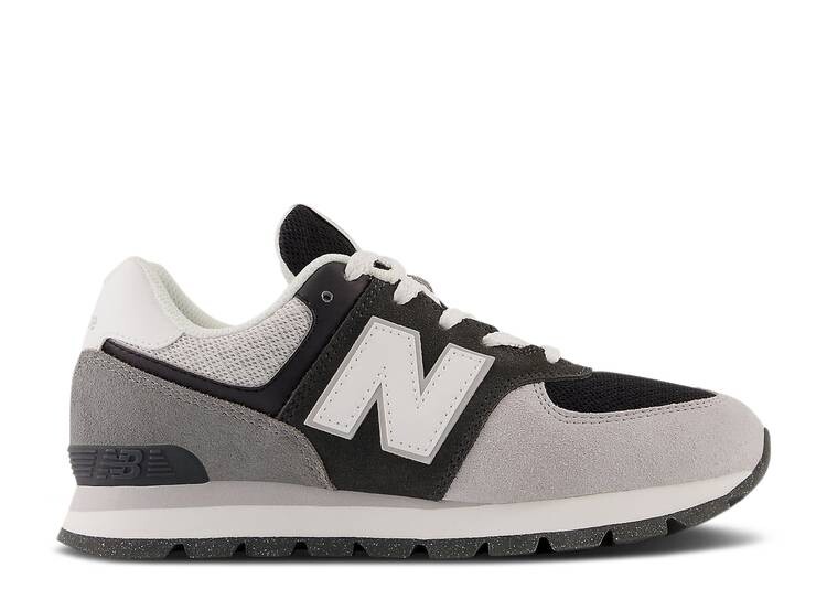 

Кроссовки New Balance 574 BIG KID WIDE 'BLACKTOP WHITE', черный