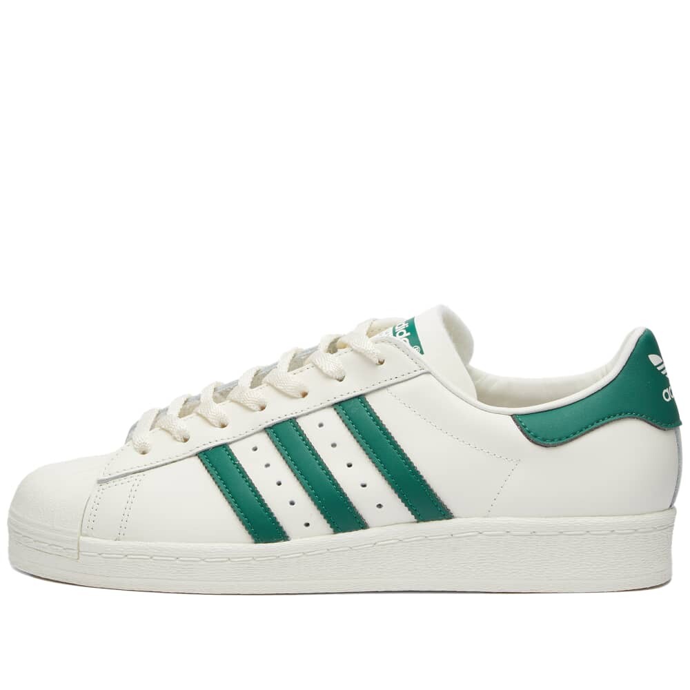 

Adidas Кроссовки Суперстар 82, белый/темно-зеленый