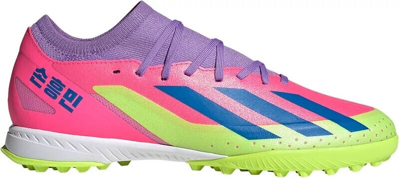 

Футбольные бутсы для газона Adidas X Crazyfast HMS.3, розовый/синий