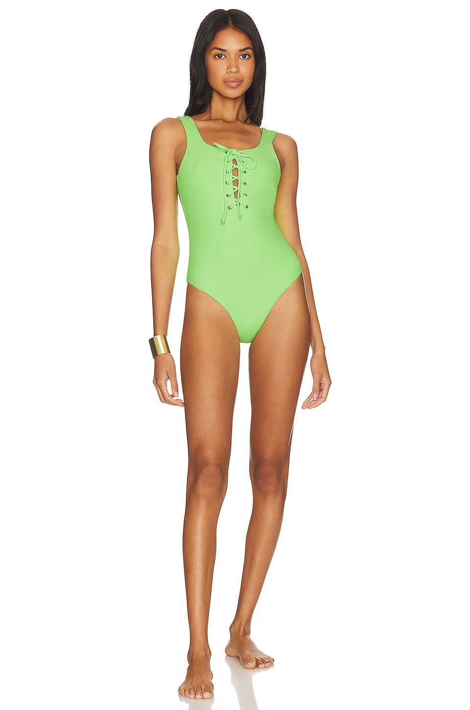 YEAR OF OURS Football Bikini Neon Kiwi