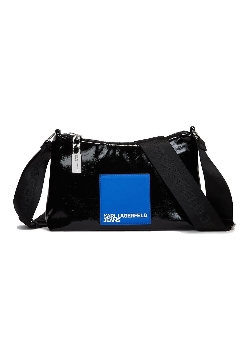 

Сумка через плечо Karl Lagerfeld Hobo Small Tech, черный