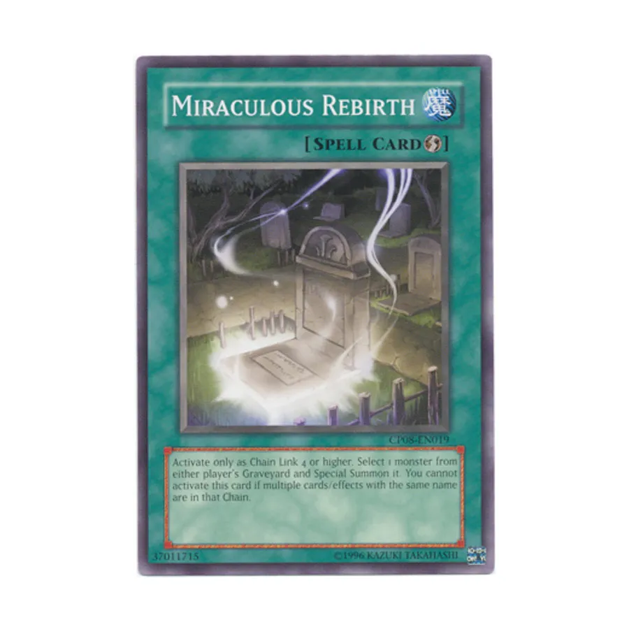 

CCG Чудесное возрождение (Обычное), Yu-Gi-Oh - Champion Pack 8 - Singles