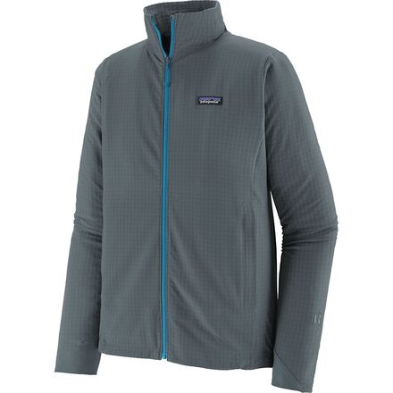 

Флисовая куртка R1 TechFace мужская Patagonia, цвет Plume Grey