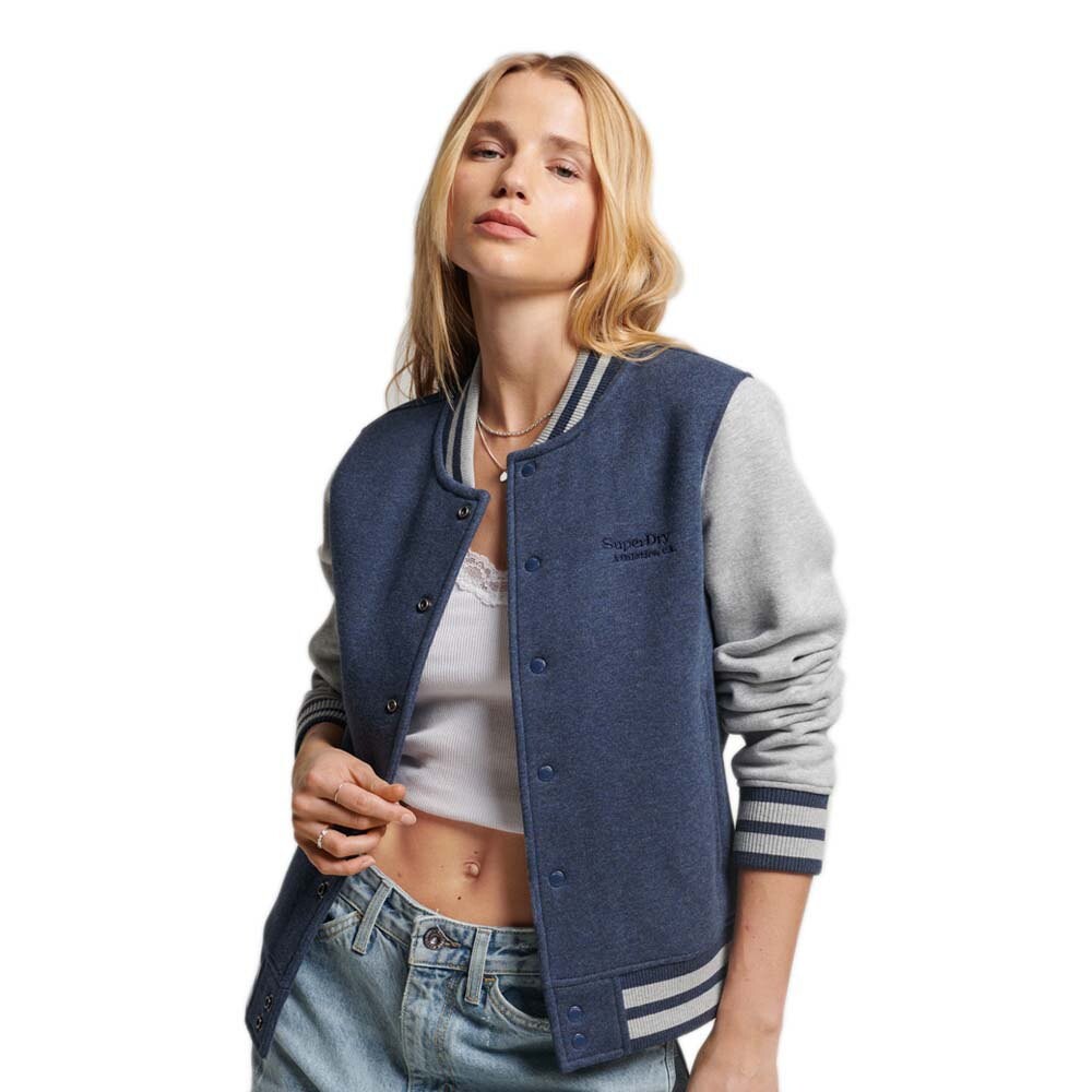 

Куртка Superdry Vintage Logo E Bomber, синий