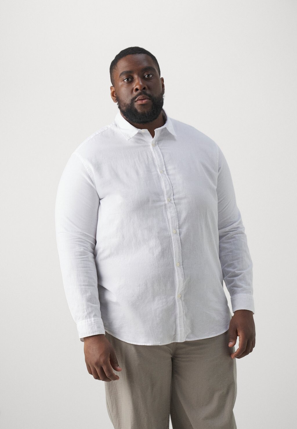 

Рубашка JJELINEN Jack & Jones, белый