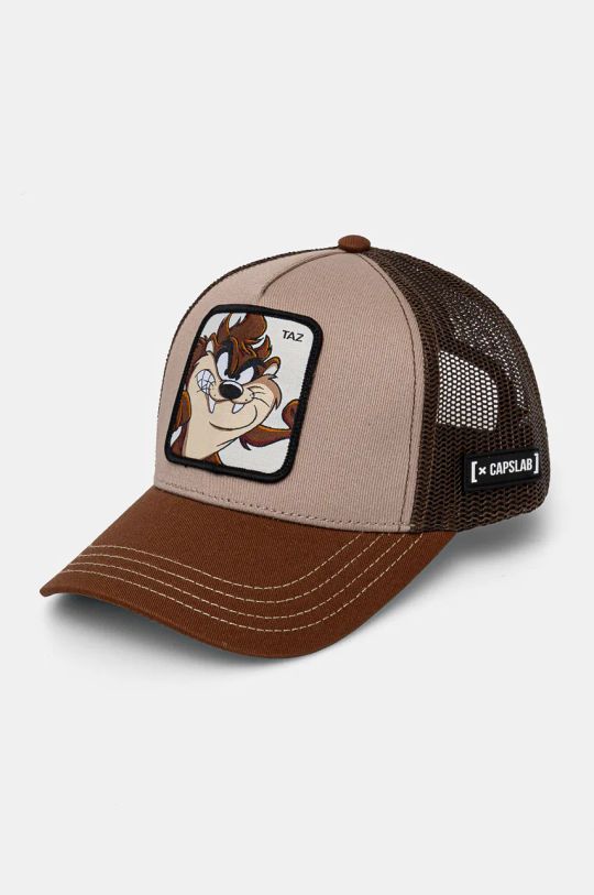 

Детская бейсболка Looney Tunes Trucker Capslab, коричневый