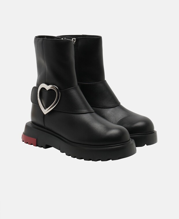 

Телячьи сапоги Love Moschino, черный