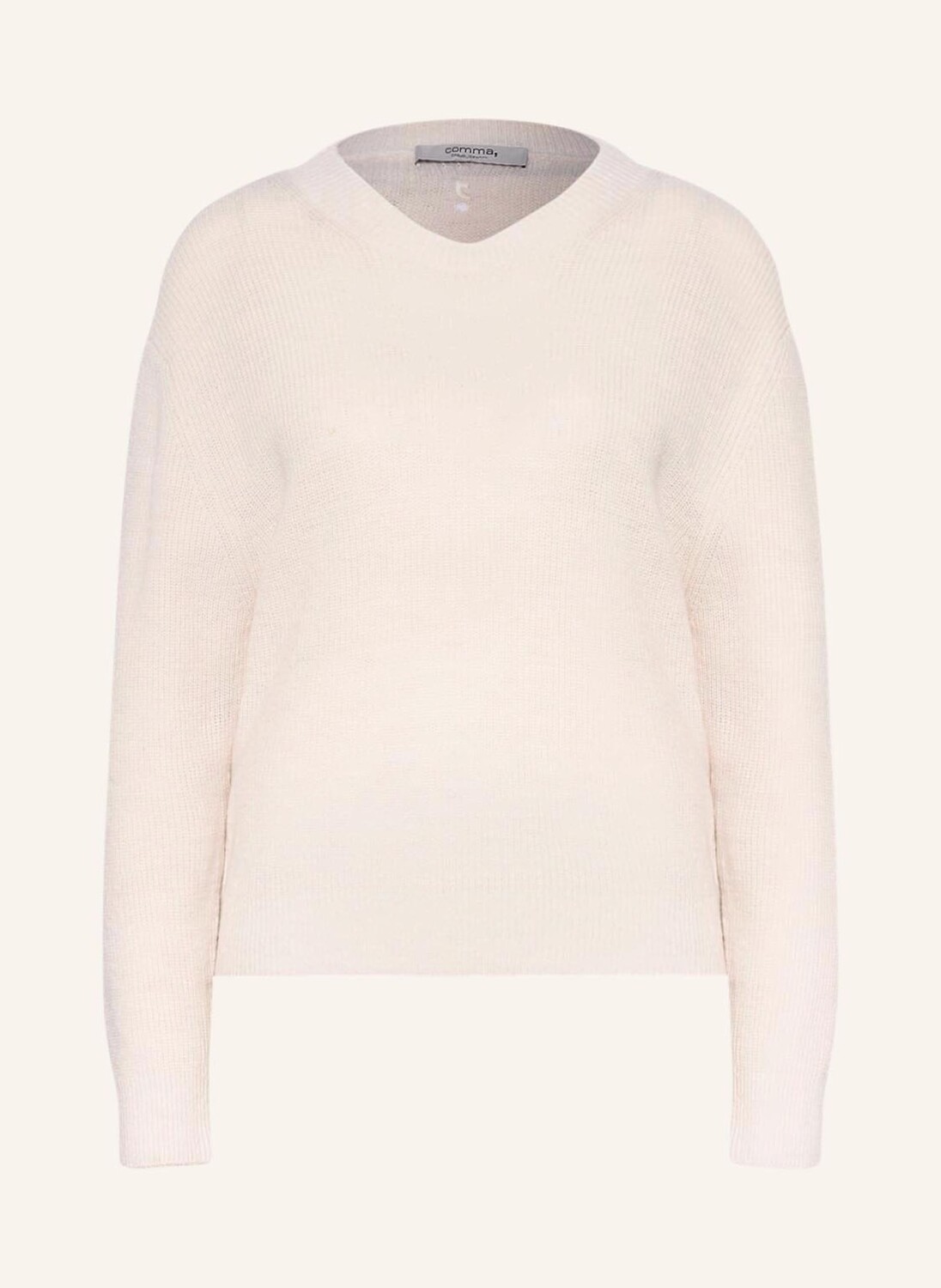 

Свитер comma casual identity, кремовый, Бежевый