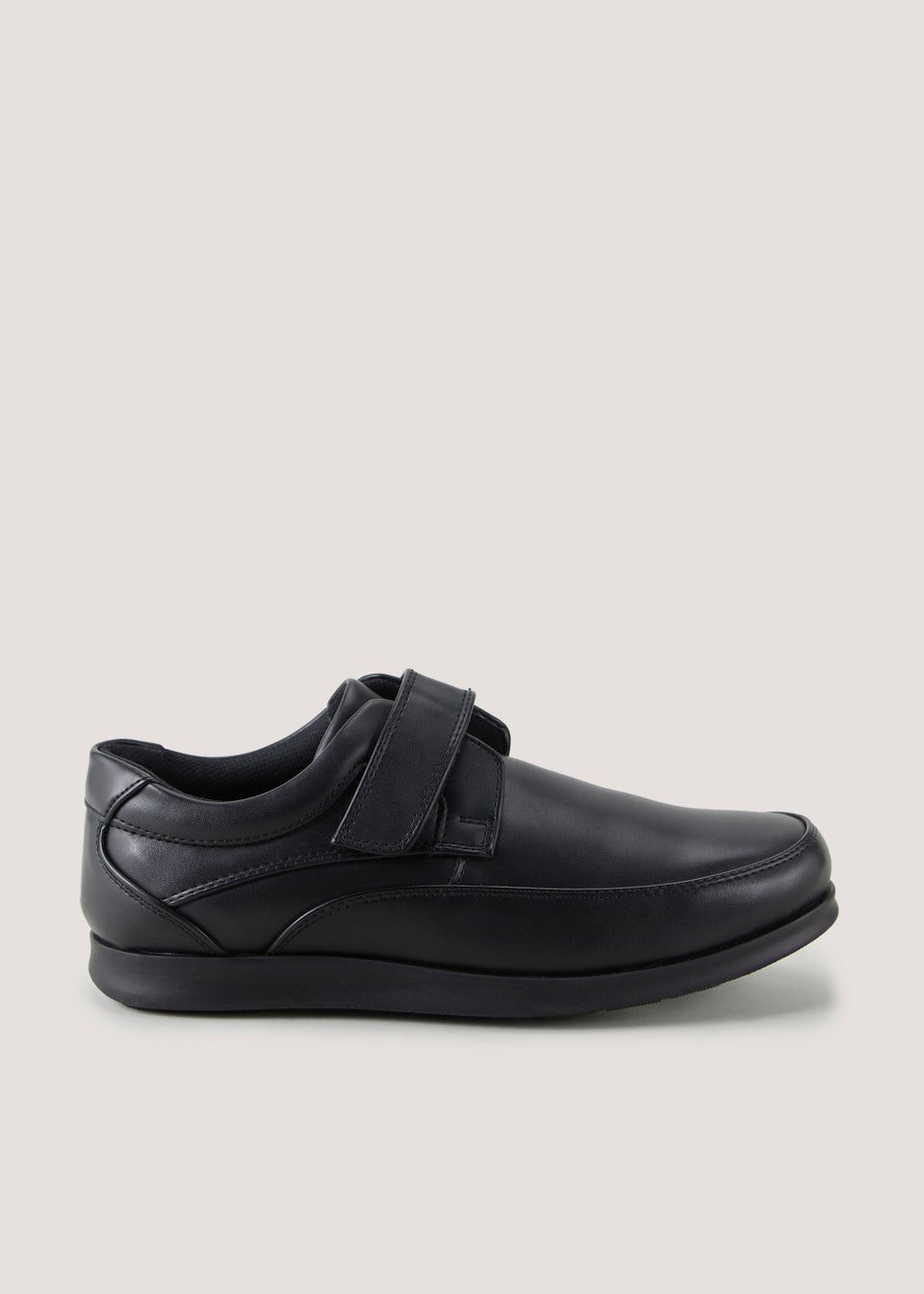 Soleflex Черные формальные туфли с риптейпом, белый