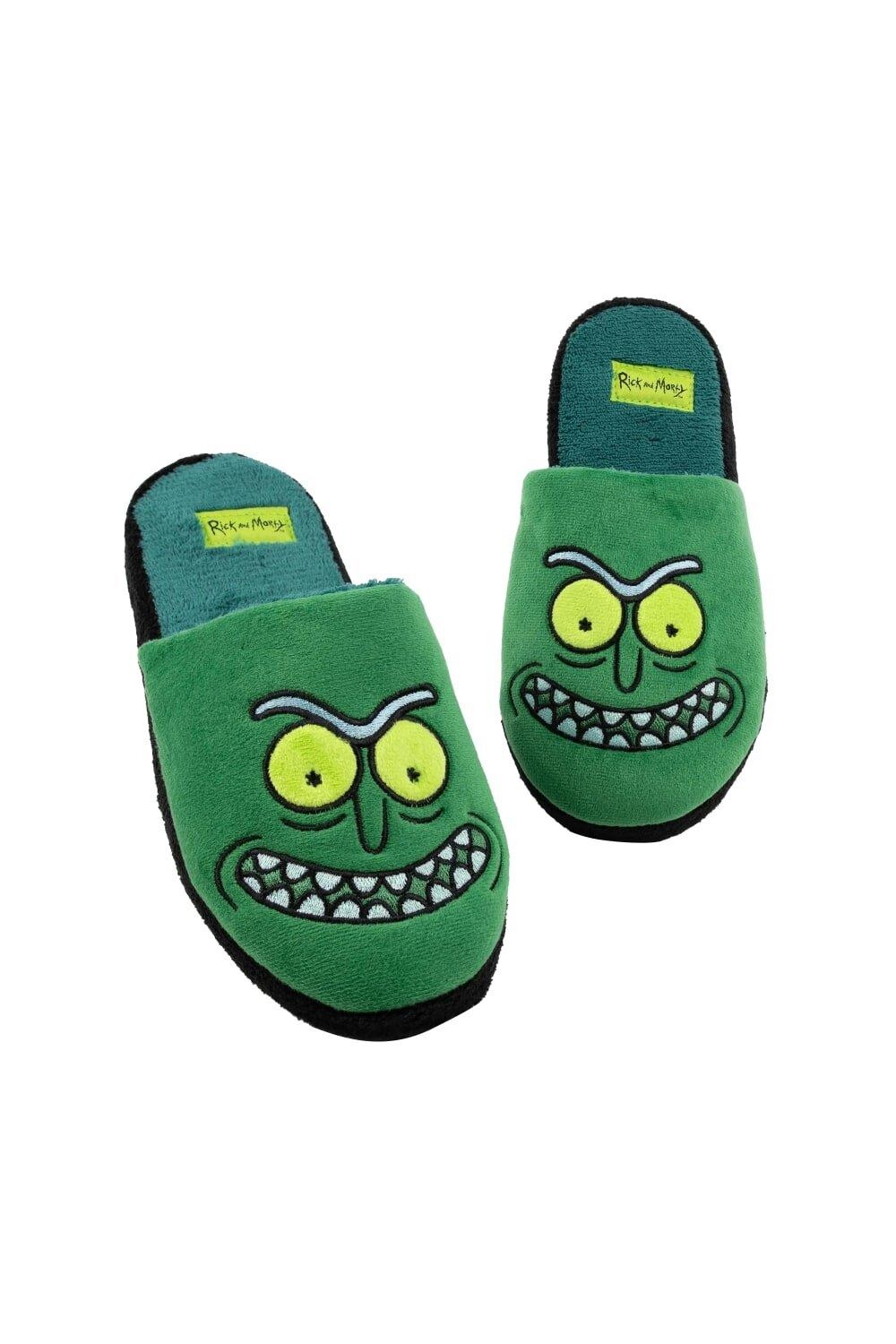 

Тапочки Pickle Rick Rick & Morty, зеленый