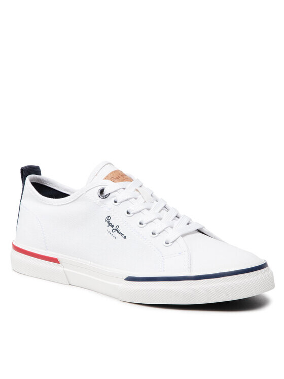 

Кроссовки из ткани Pepe Jeans, белый