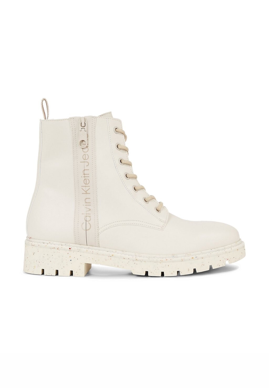 

Ботильоны на шнуровке COMBAT MID LTH Calvin Klein Jeans, травертин яичной скорлупы