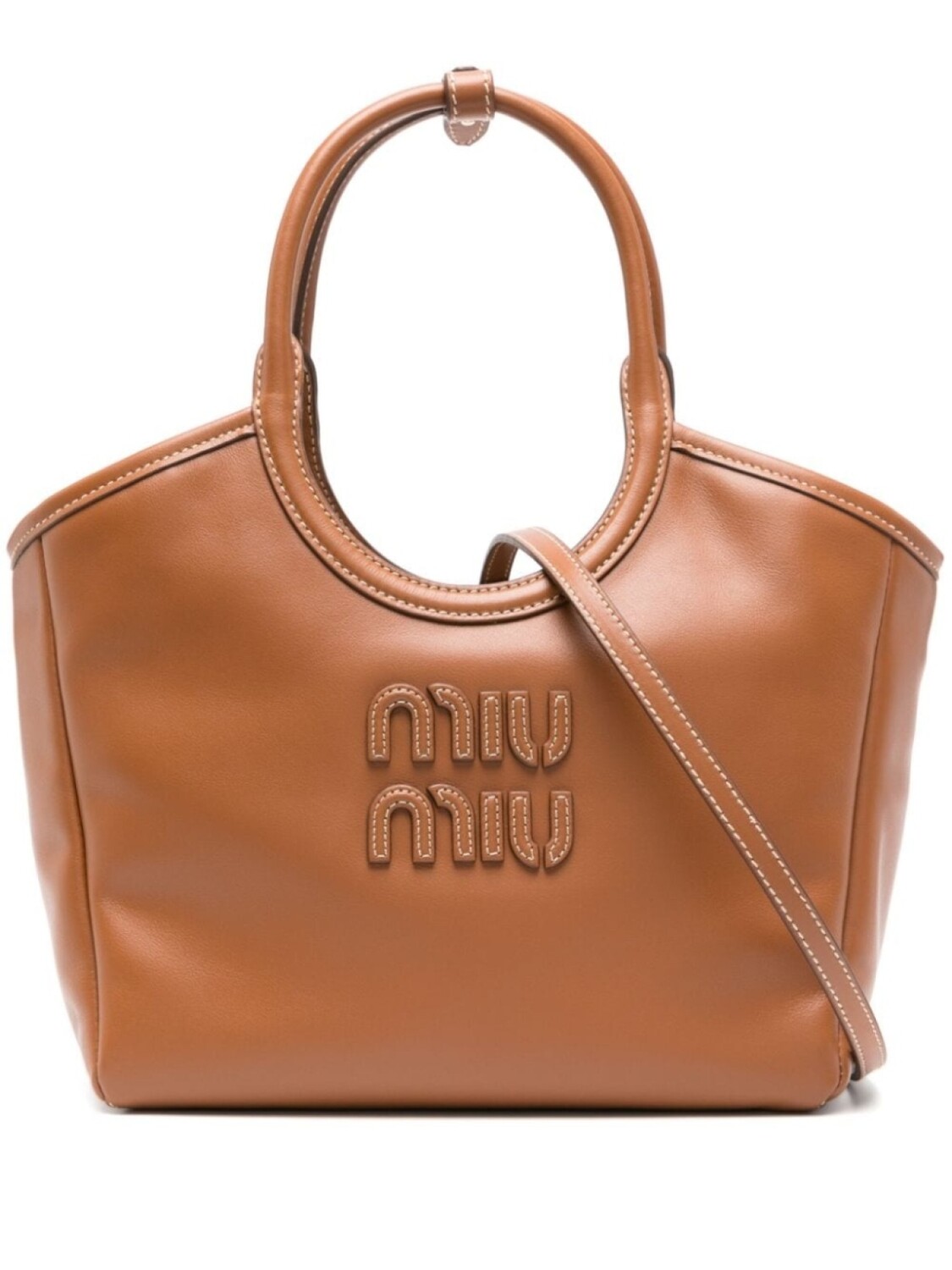 

Miu Miu сумка-тоут Ivy, коричневый