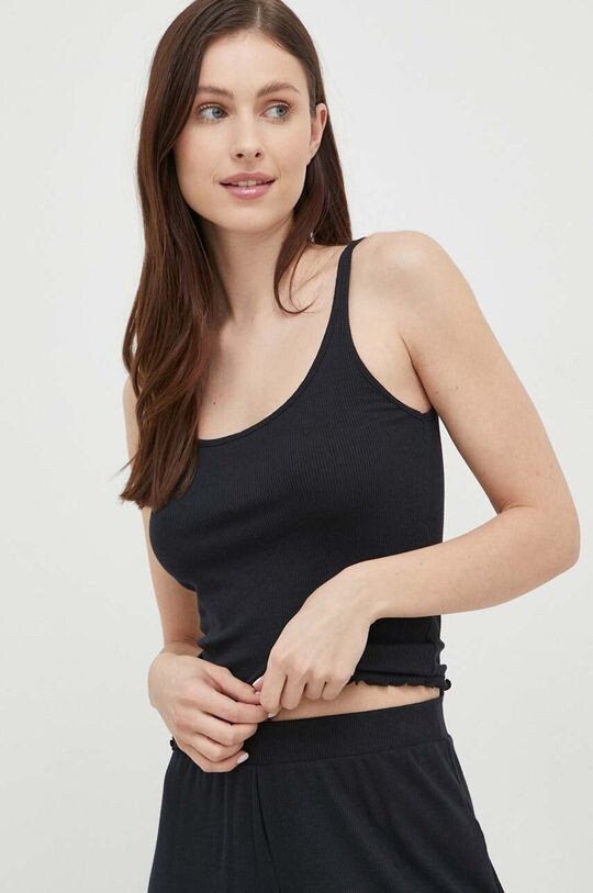 

Пижамный топ Abercrombie & Fitch, черный