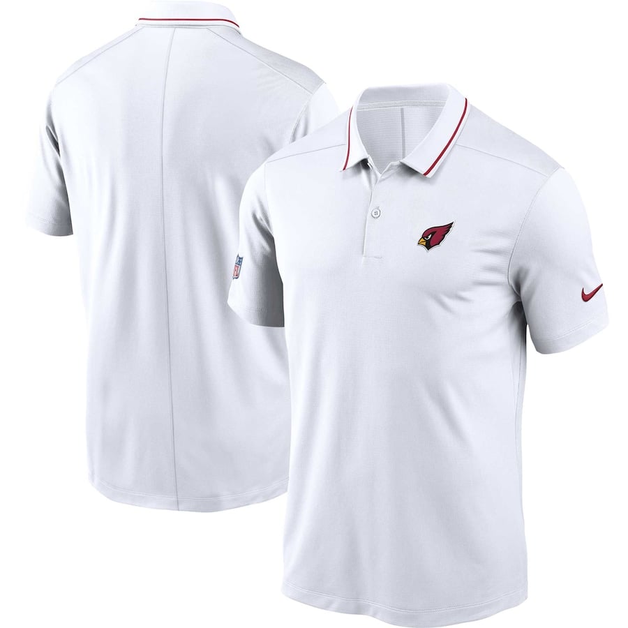 

Поло с коротким рукавом Nike Arizona Cardinals, белый