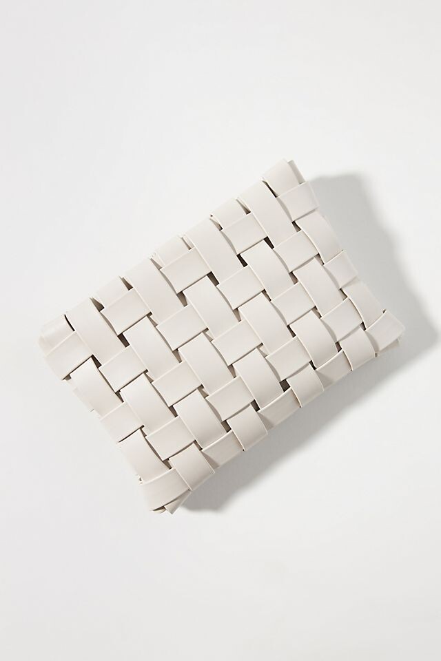 

Клатч плетеный Lindy Anthropologie, белый
