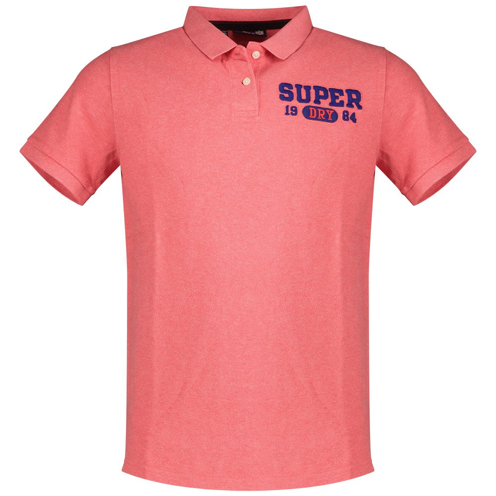 Поло Superdry Vintage Superstate, розовый