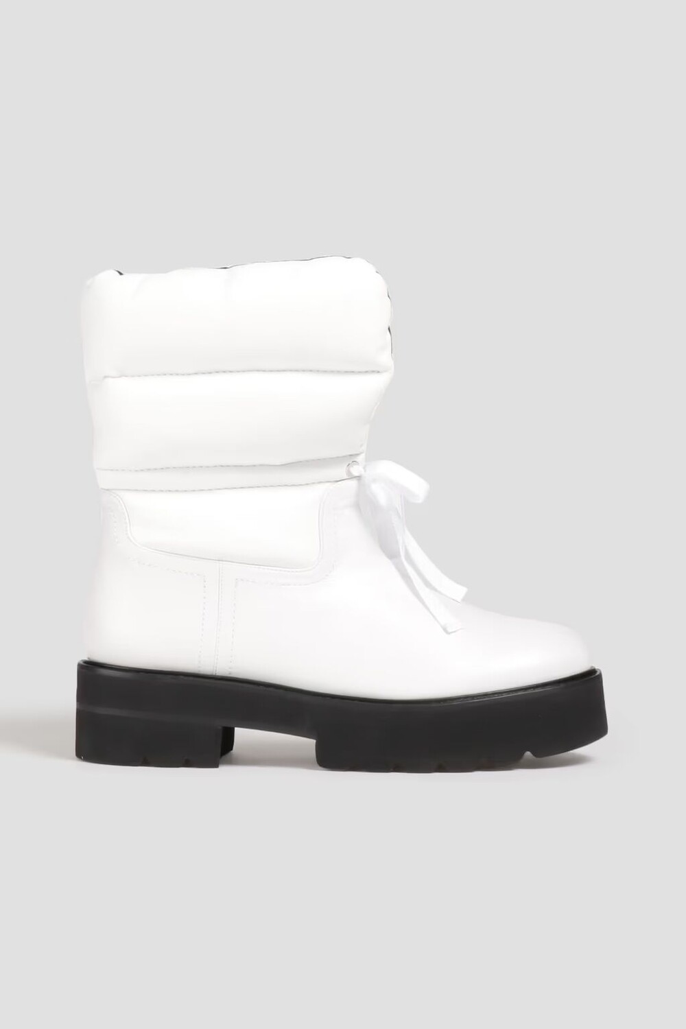

Кожаные ботильоны Tyler Stuart Weitzman, белый