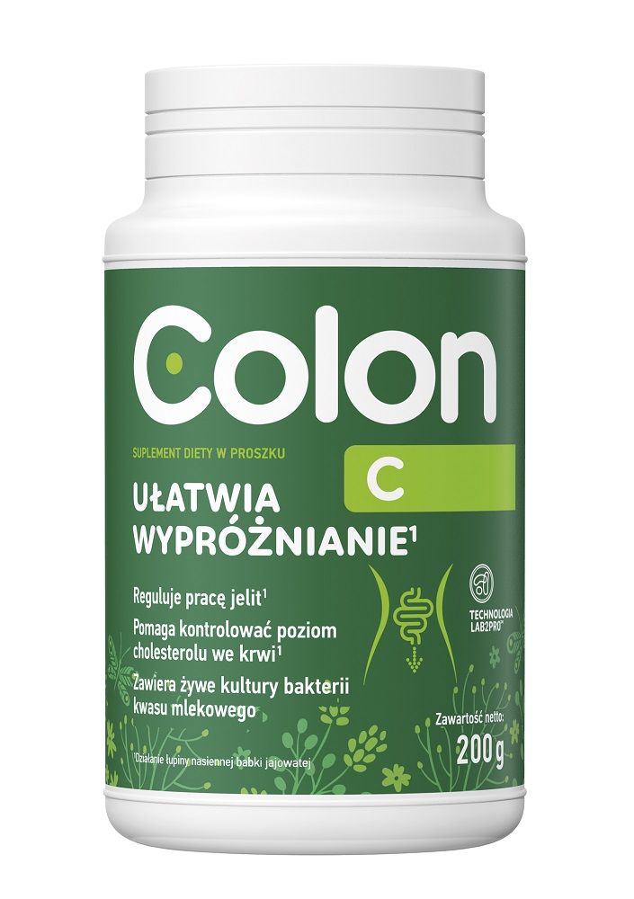 Порошок, поддерживающий правильную работу кишечника Colon C, 200 гр мате colon stevia 100 г
