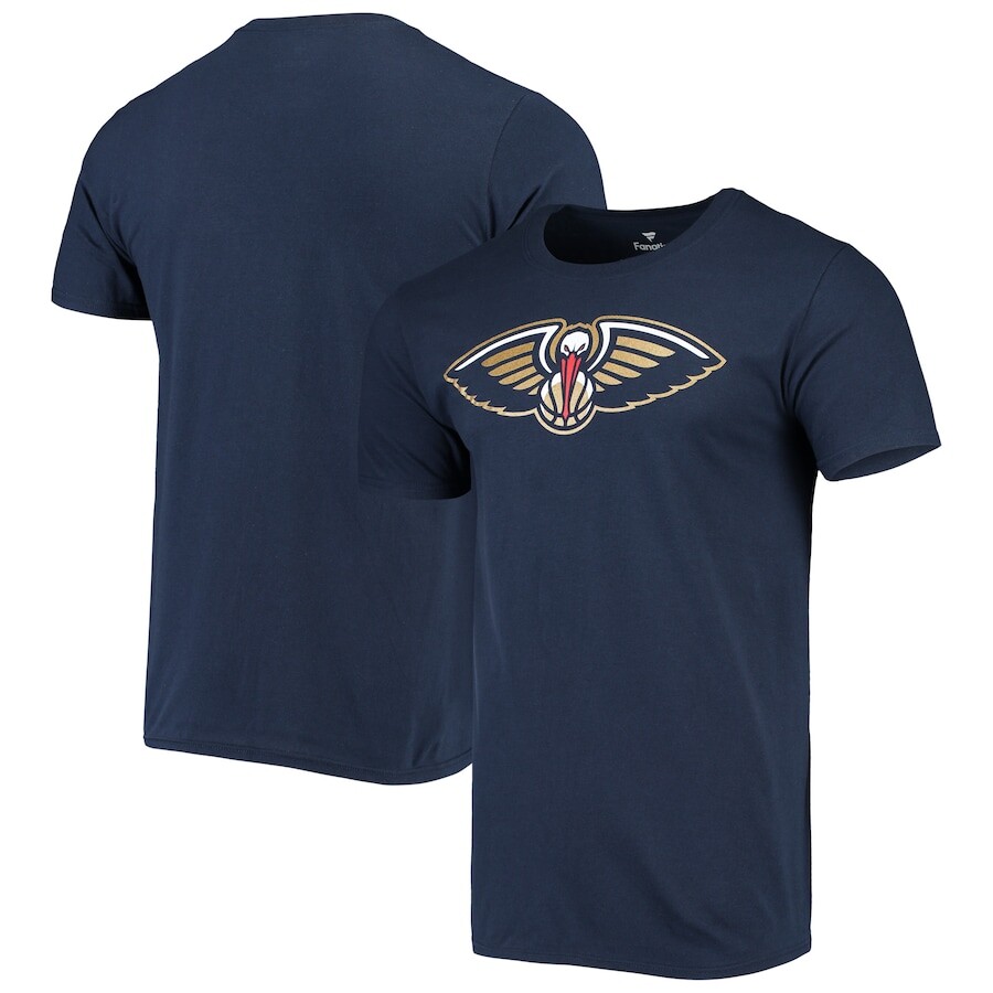 

Футболка с коротким рукавом Fanatics Branded New Orleans Pelicans, нави