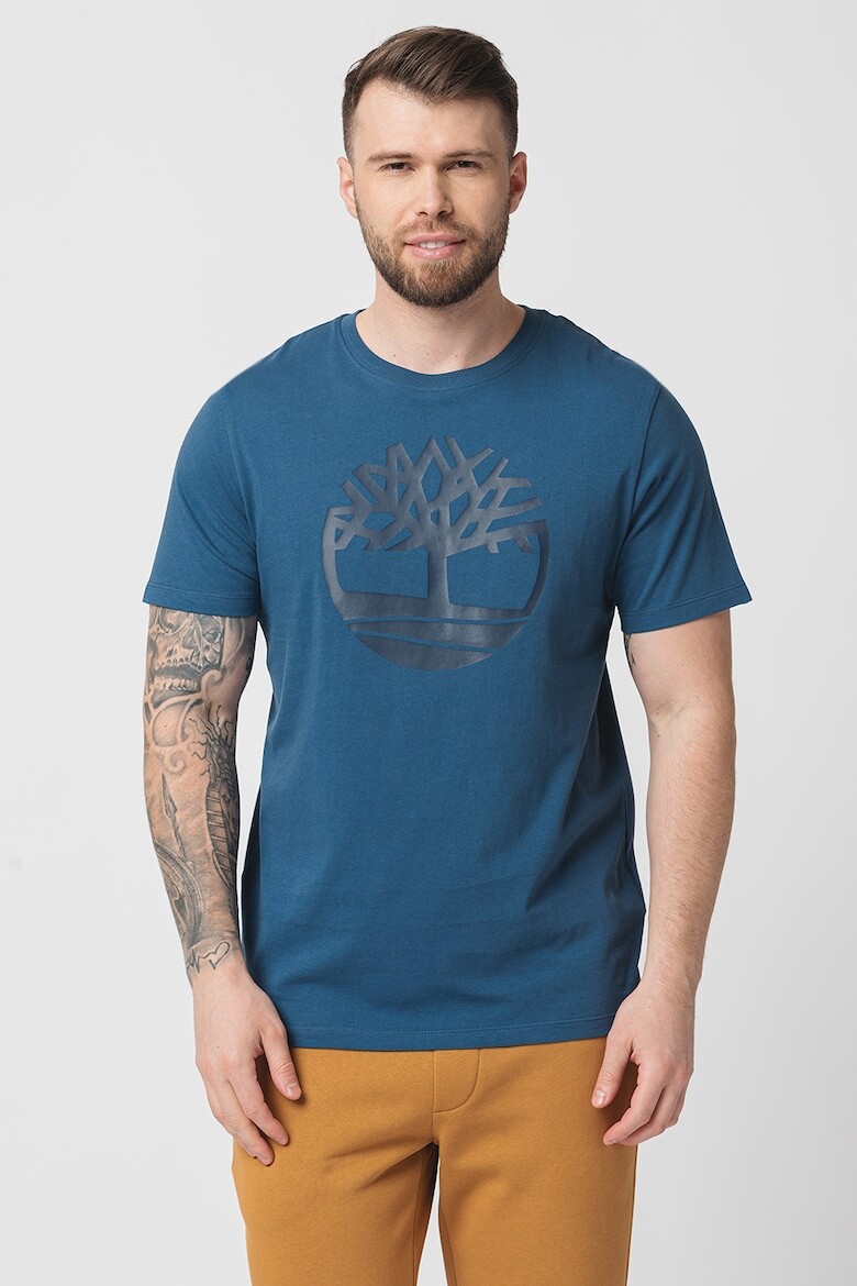 

Футболка Kennebec River Tree из органического хлопка с логотипом Timberland, синий