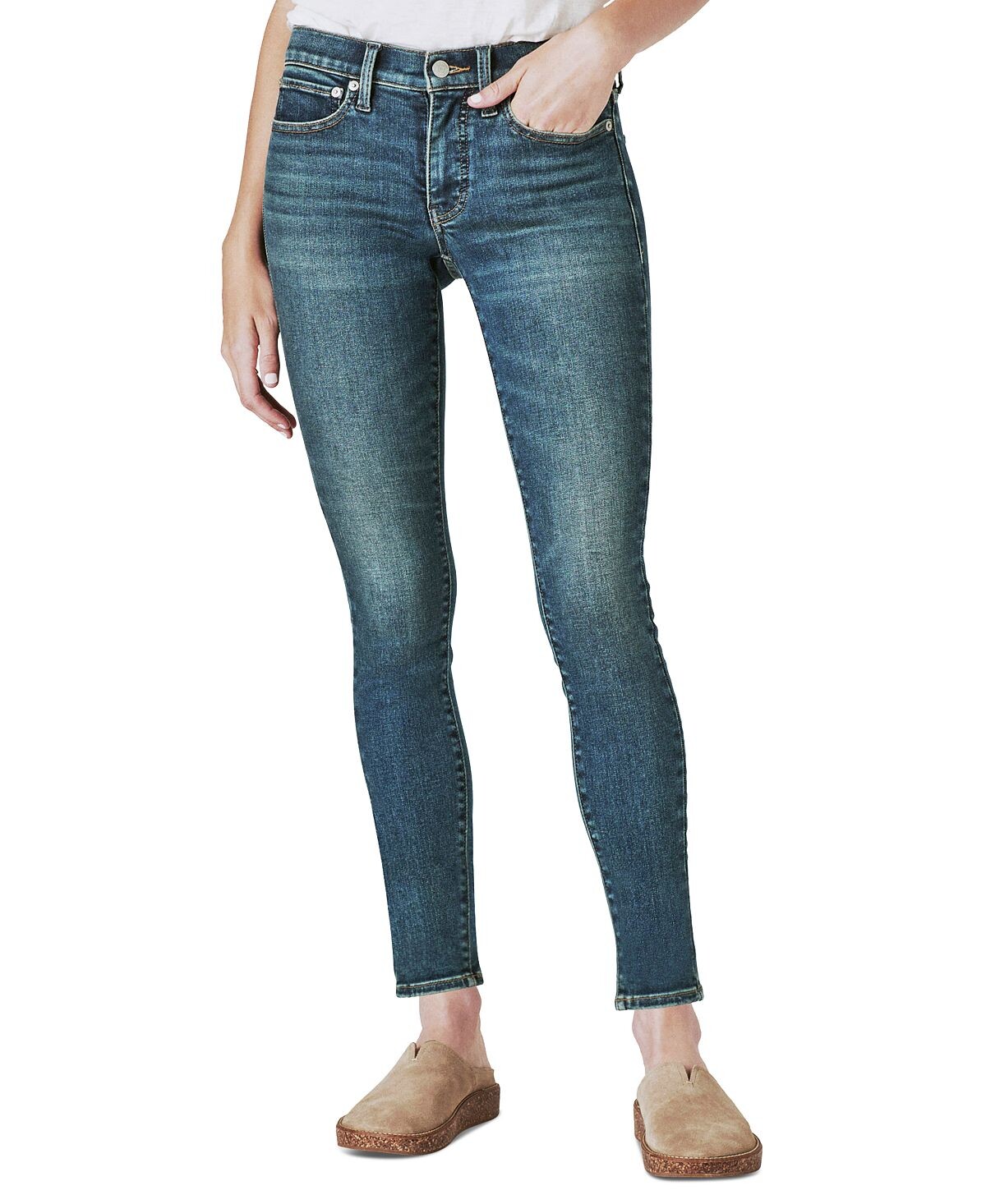 

Джинсы скинни Ava со средней посадкой Lucky Brand