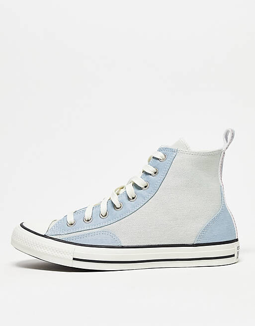 

Синие джинсовые кроссовки Converse Chuck Taylor All Star Hi, Синий